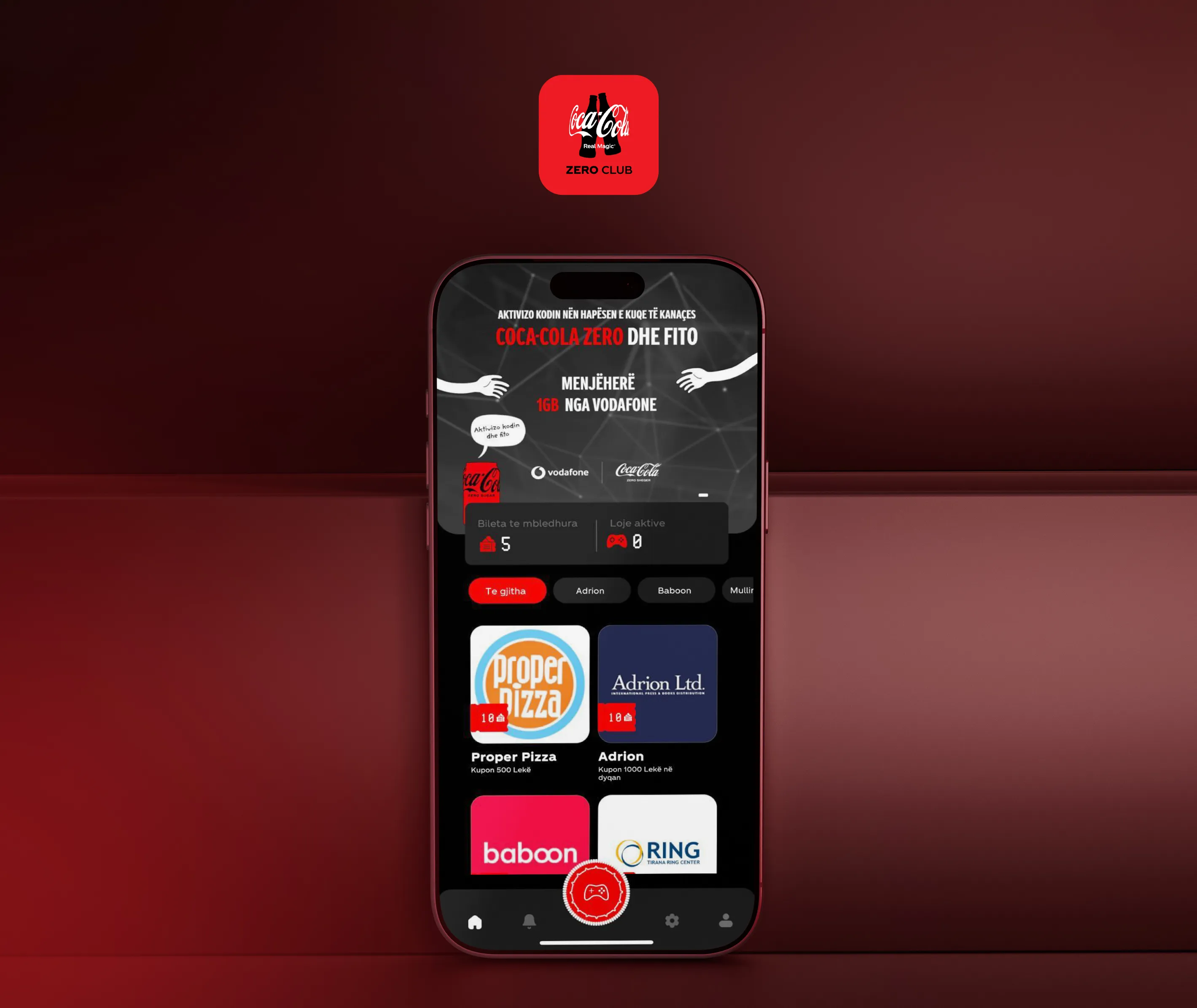 Coca Cola Albania App